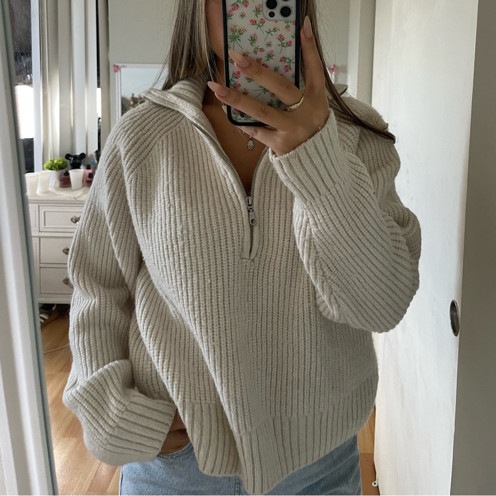 H&M Half Zip Sweater